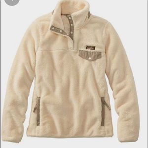LL BEAN FLEECE PULLOVER